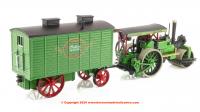 76APR004 Oxford Diecast Fred Dibnah Aveling & Porter Road Roller & L.Wagon